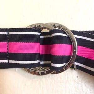 Ralph Lauren striped ribbon belt